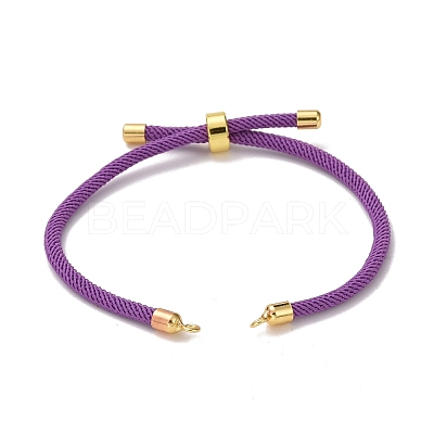 Adjustable Polyester Cord Bracelet Making MAK-C001-01A-1