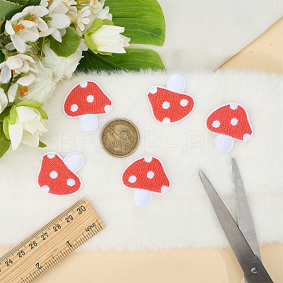 5Pcs Polyester Clothing Patches PATC-CY0001-42-1