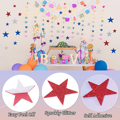 EVA Self-Adhesive Stickers DIY-TAC0032-27B-1