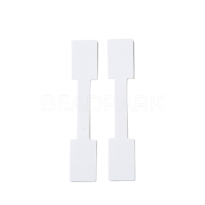Folding Blank Paper Jewelry Price Tags CDIS-C006-09A-1