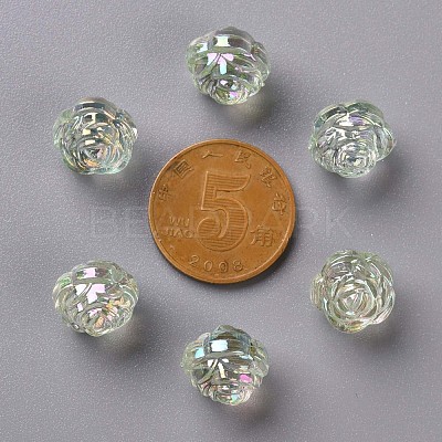 Transparent Acrylic Beads TACR-S154-33C-327-1