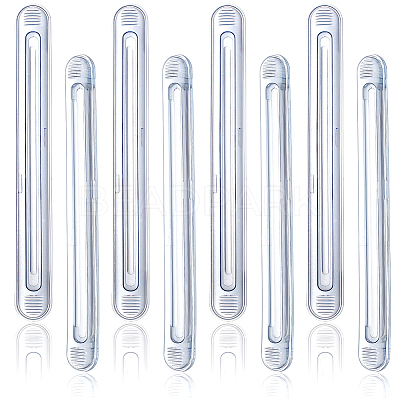 8Pcs Self-adhesive Silicone Anti-collision Strips SIL-GA0001-28-1