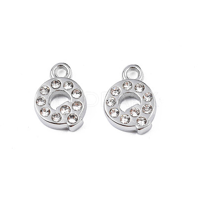 304 Stainless Steel Charms STAS-N095-137Q-1