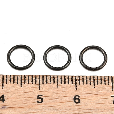 Ion Plating(IP) 304 Stainless Steel Closed Jump Rings STAS-G393-06B-15-1
