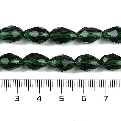 Transparent Glass Beads Strands EGLA-N013-T10mm-D15-1