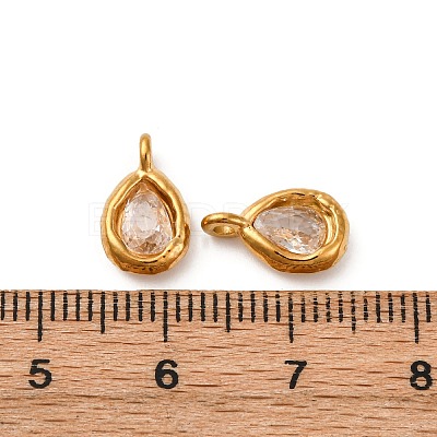 304 Stainless Steel Charms STAS-Q363-08B-G-1