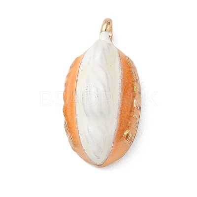 Alloy Enamel Pendants ENAM-F156-05G-03-1