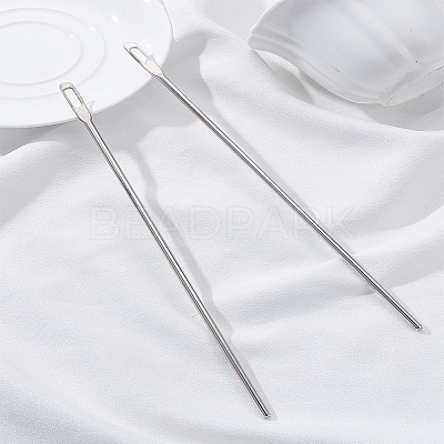 2Pcs Stainless Steel Sewing Needle Devices TOOL-LP0001-06-1