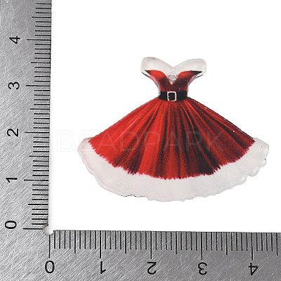 Printed Acrylic Pendants SACR-B008-02A-1
