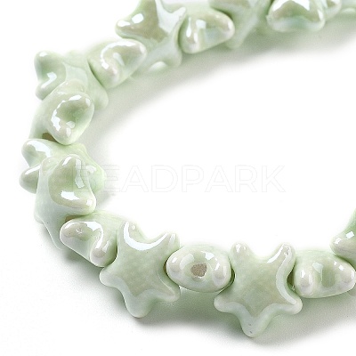 Handmade Porcelain Beads PORC-Q002-3C-1