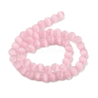Cat Eye Beads G-V002-B01-10-1