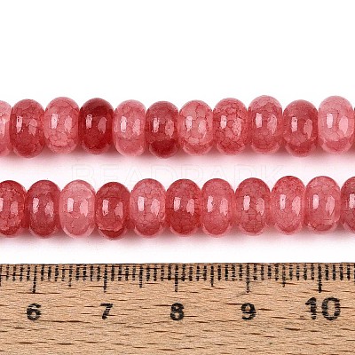 Glass Beads Strands GLAA-N059-5x8mm-23-1