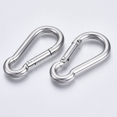 Tarnish Resistant 304 Stainless Steel Rock Climbing Carabiners STAS-N087-24B-01-1
