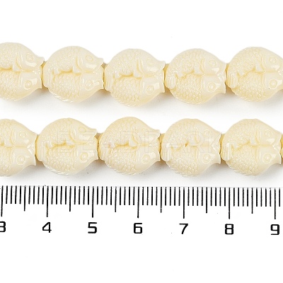 Synthetic Coral Carved Beads Strands CORA-C003-13A-1