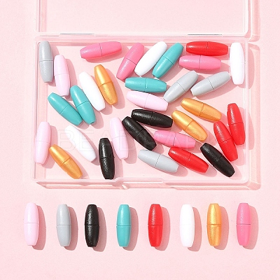 40 Sets 8 Colors Plastic Breakaway Clasps KY-FS0001-37-1