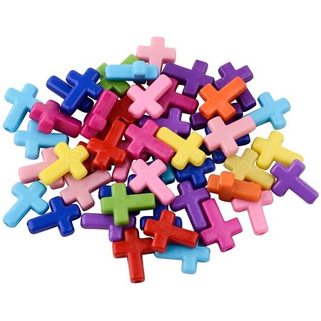 Opaque Acrylic Beads SACR-PH0002-01-1