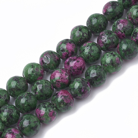 Natural Gemstone Beads Strands G-S281-52-10mm-1