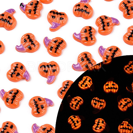 Helloween Theme Luminous Resin Decoden Cabochons CRES-T026-01B-1