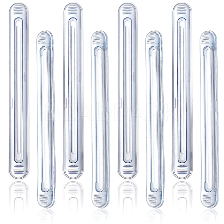 8Pcs Self-adhesive Silicone Anti-collision Strips SIL-GA0001-28-1