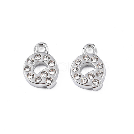 304 Stainless Steel Charms STAS-N095-137Q-1