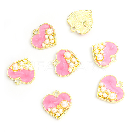 Alloy Enamel Pendants PW-WG31061-03-1