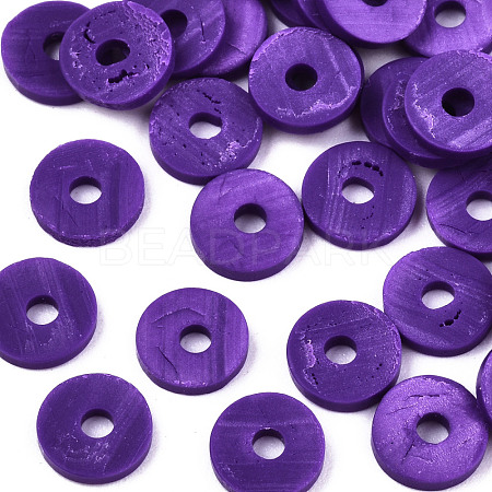 Handmade Polymer Clay Beads CLAY-Q251-8.0mm-98-1