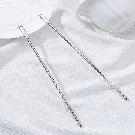 2Pcs Stainless Steel Sewing Needle Devices TOOL-LP0001-06-1