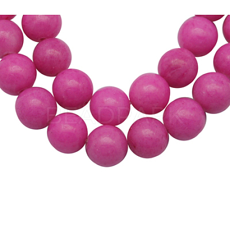 Natural Mashan Jade Beads Strands X-DJAD-8D-30-1