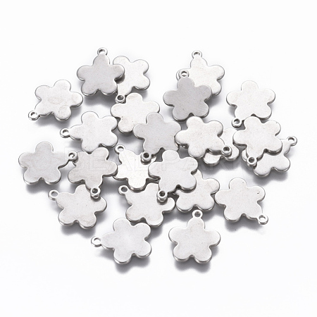 Tarnish Resistant 201 Stainless Steel Charms STAS-L234-097P-1