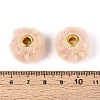 Imitation Rabbit Hair European Beads FIND-WH0126-574S-3