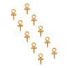 Ion Plating(IP) 304 Stainless Steel Cup Pearl Peg Bails Pin Pendants STAS-UN0009-04G-2