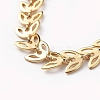 Brass Cobs Chains Bracelets BJEW-JB04898-2
