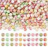 220Pcs 11 Colors Dyed Handmade Lampwork Beads LAMP-TA0001-41B-1