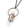 304 Stainless Steel Openable Perfume Bottle Pendant Necklaces NJEW-I239-05B-3