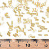 Transparent Colours Luster Glass Bugle Beads SEED-N005-001-A10-4