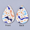 PU Leather Big Pendants X-FIND-T058-B11-1