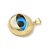 Brass Resin Pendants KK-H079-02A-G02-2