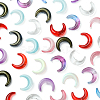 20Pcs Gradient Color Handmade Lampwork Beads LAMP-FS0001-18B-9