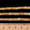 Natural Topaz Jade Beads Strands G-L635-A16-4x2mm-6