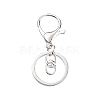 Iron Alloy Lobster Claw Clasp Keychain LS-KEYC-D016-S-1