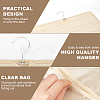 1Pc Non-Woven Fabrics Jewelry Hanging Bag AJEW-CP0007-97-5