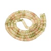 Ombre Effect Dyed Glass Beads Strands GLAA-Q106-05A-A06-2