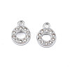 304 Stainless Steel Charms STAS-N095-137O-1