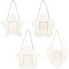 Natural Poplar Wood Hanging Photo Frame ODIS-FG0001-12-1
