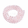 Electroplate Glass Bead Strands EGLA-R015-4mm-9-2