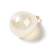 8Pcs UV Plating Acrylic Pendants FIND-YW0002-04C-4