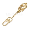 304 Stainless Steel Braided Macrame Pouch Empty Stone Holder for Pendant Decorations HJEW-JM01218-01-2
