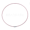 Stainless Steel Wire Necklace Cord DIY Jewelry Making X-TWIR-R003-09-2