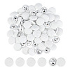  100Pcs Cloth Shank Buttons BUTT-NB0001-72B-1