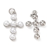 Brass Plastic Imitation Pearls Pendants KK-Q775-23P-1